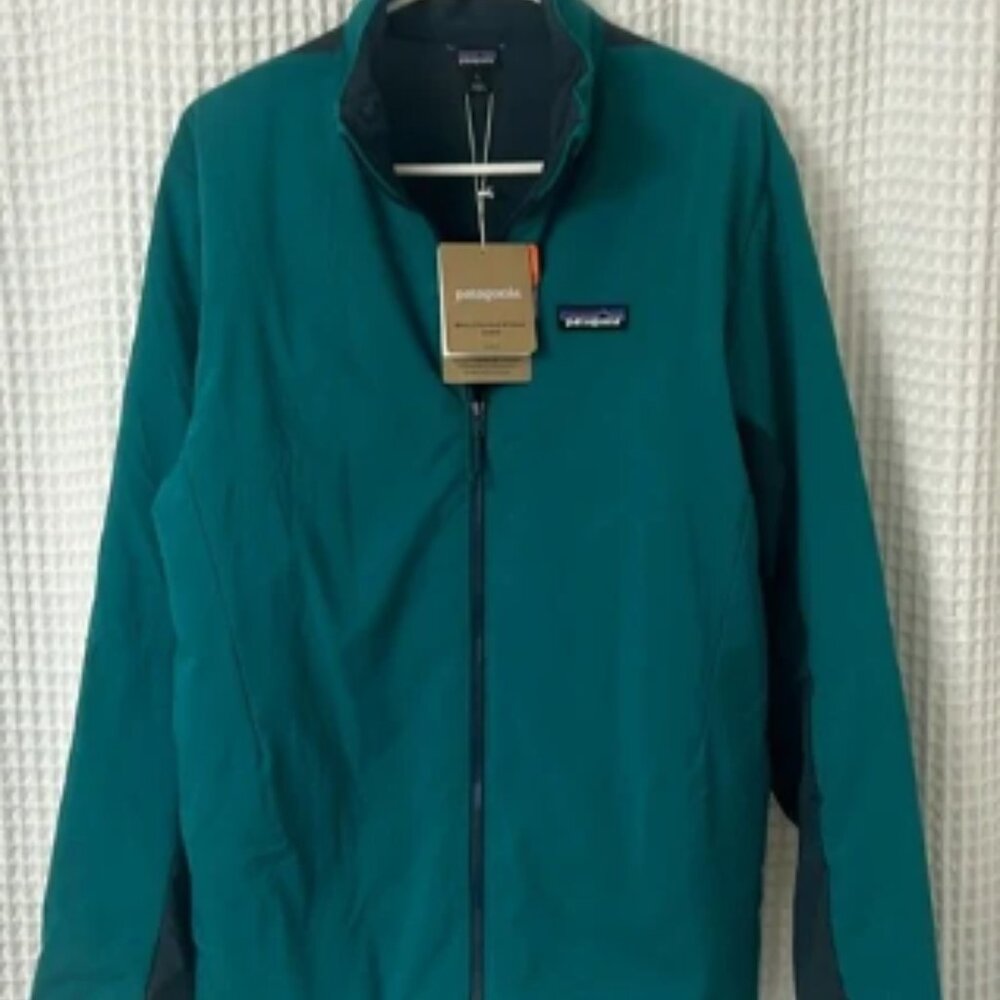NWT Patagonia Men’s Thermal Airshed Jacket Slim Fit Green Size Large